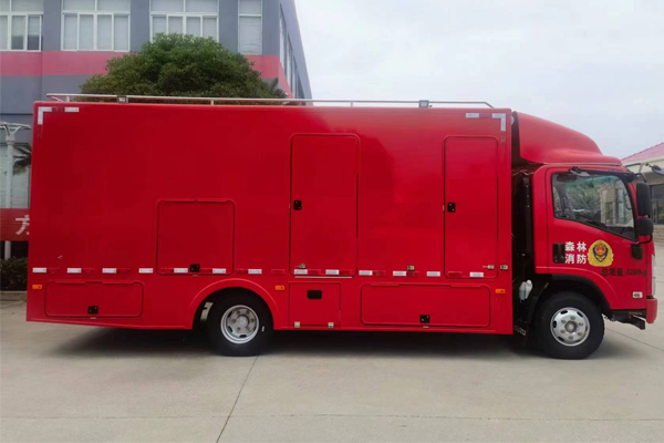 Emergency power generation vehicle