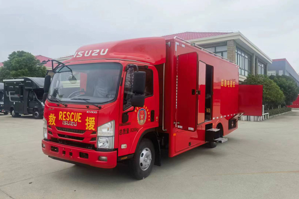 Emergency power supply vehicle